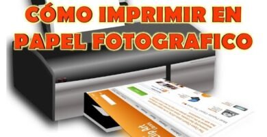 ¿Cómo configurar la impresora para imprimir en papel fotográfico?