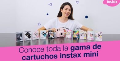 ¿Cómo se llaman los cartuchos para cámara instantánea?