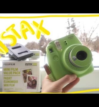 ¿Cómo se pone el cartucho de Instax?