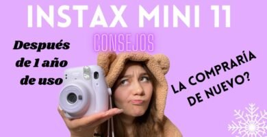 ¿Cuánto dura la Instax Mini 11?